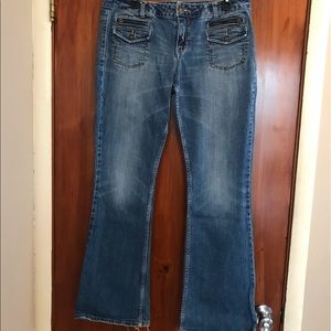Aeropostale skinny flare jeans